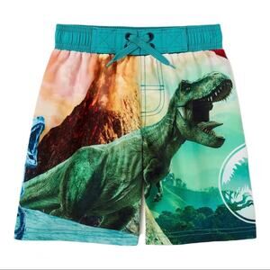 Jurassic World Boys Swim Trunk Shorts-L(10-12)